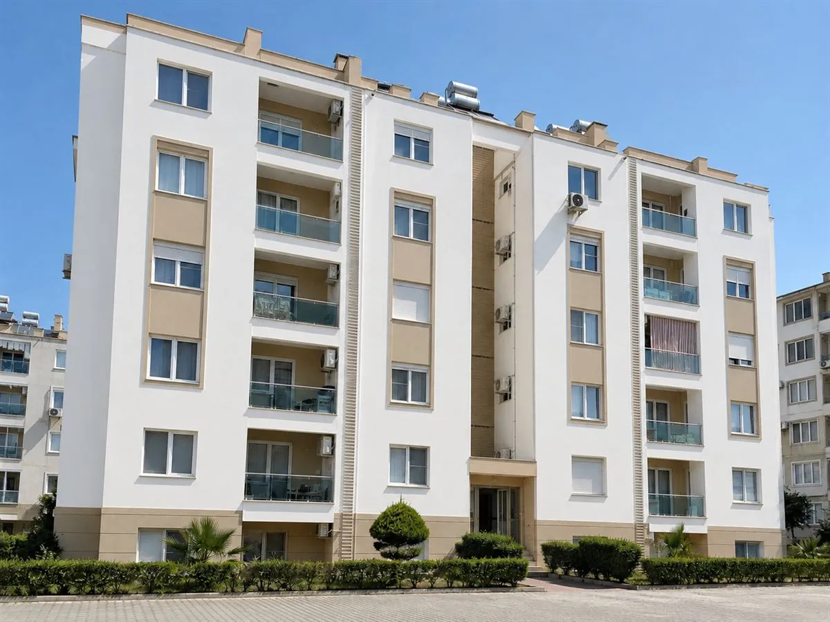Antalya dış cephe boyama sonrası — Apartman — dış cephe boyama